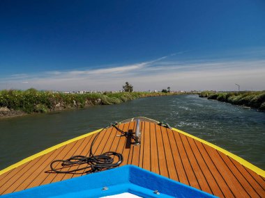 Aveiro gölü Ria de Aveiro Portekiz 'in Atlantik kıyısında yer alır..