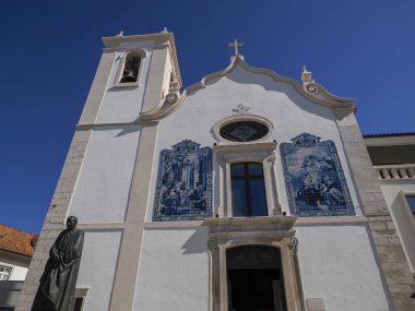 Aveiro Pictoresque Village Caddesi Manzarası Portekiz 'in turistik beldesi