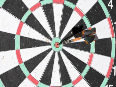 Bir Dartboard hedefi kapatma ayrıntısı