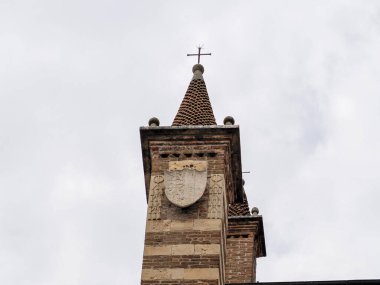 Verona Kubbesi Katedral Kilisesi dış görev detayları. İtalya