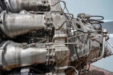 1950 detayı uçak motoru reaktör pervanesi