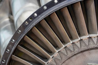 1950 detayı uçak motoru reaktör pervanesi