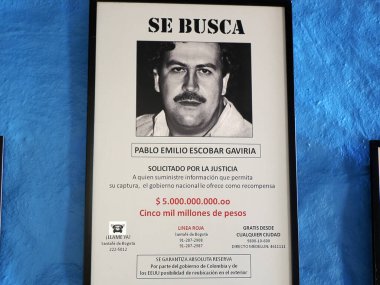DORADAL, COLOMBIA - 07 Temmuz 2024 - Hacienda Napoles, Pablo Escobar 'ın bilinen malı, şimdi kurbanların anısına müze