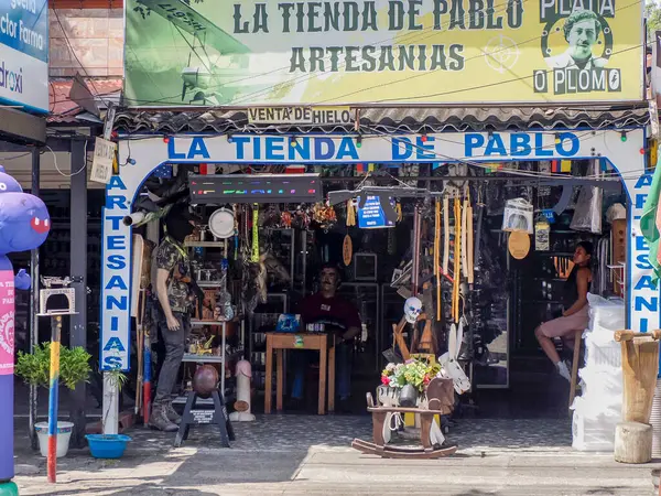 stock image DORADAL, COLOMBIA - JULY 08 2024 La Tienda de Pablo, Escobar tourist shop museum