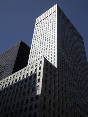 Ünlü New York Manhattan gökdelenleri bina detayları