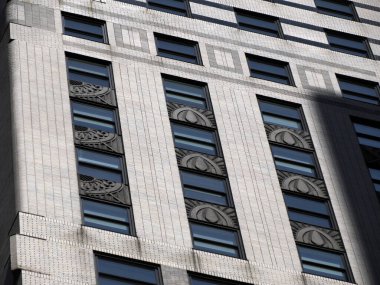 Ünlü New York Manhattan gökdelenleri bina detayları