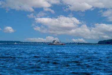 Greenport 'u Long Island New York' a bağlayan feribot.