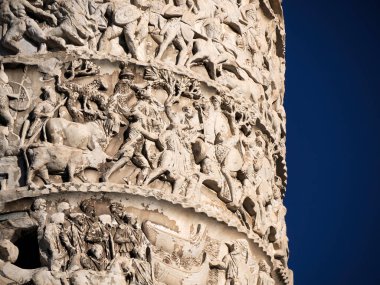 Roma 'daki Marcus Aurelius Sütunu.