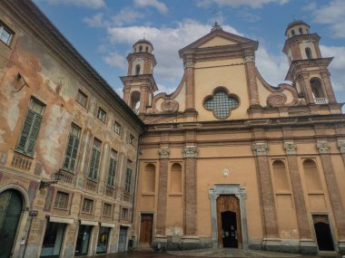 Novi Ligure kasabası Dellepiane Piedmont İtalya