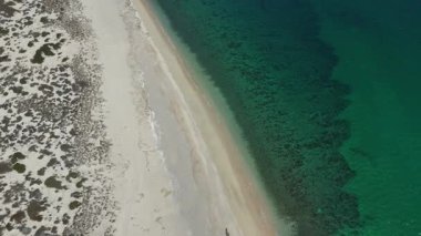 La ventana bcs playa punta plaj insansız hava aracı Panorama baja California sur Mexico manzarası