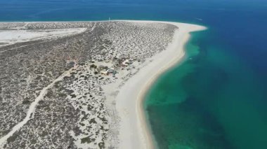 La ventana bcs playa punta plaj insansız hava aracı Panorama baja California sur Mexico manzarası