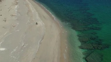 La ventana bcs playa punta plaj insansız hava aracı Panorama baja California sur Mexico manzarası