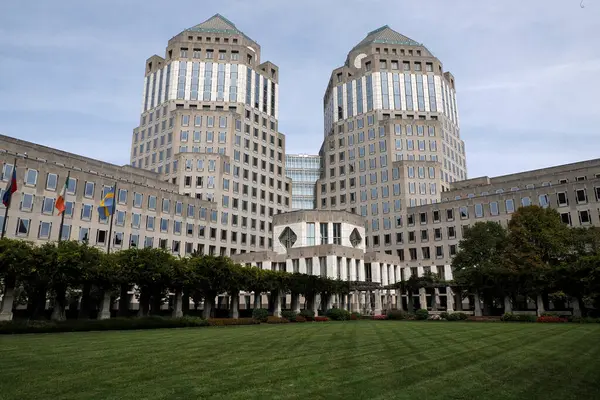 CINCINNATI, ABD - SEPTEMBER 4 2024 - Procter & Gamble P & G şirketi gökdelen inşa ediyor