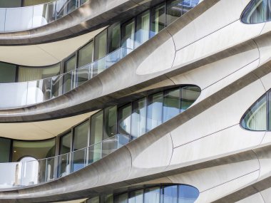 Hudson Tersanesi New York Modern Binalar Yüksek Hat Detaylı Yansıması