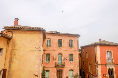 Rousillon Kaynağı Fransa Ortaçağ Köyü