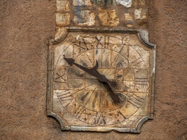 Rousillon Kaynağı Fransa Ortaçağ Köyü