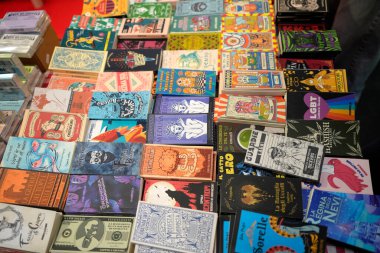 TORINO, ITALY - 15 Mayıs 2025 - Lingotto Fiere Torino 'daki Salone Internazionale del Libro (Uluslararası Kitap Fuarı) okuma ve fikirler dünyasının en önemli İtalyan festivalidir.