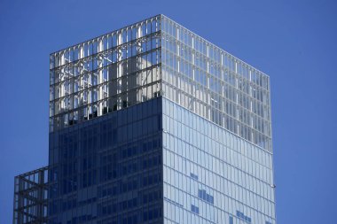 Turin İtalya modern gökdelen detayı lingotto bölge görüntüsü mavi