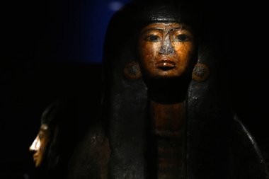 TURIN, İTALYA - 14 Mayıs 2025 - Mısır Müzesi dünyanın en önemli ikinci Mısır Koleksiyonu olarak kabul edilir..