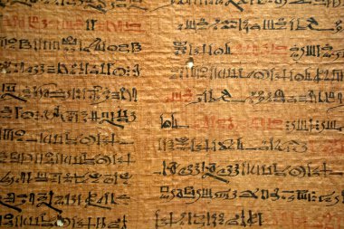 TURIN, İtalya - 14 Mayıs 2025 - Mısır müzesi dünyanın en önemli ikinci Mısır kolleksiyonu olarak kabul edilir. Amenhotep I için ritüel.