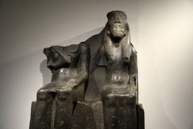 TURIN, İTALYA - 14 Mayıs 2025 - Mısır Müzesi dünyanın en önemli ikinci Mısır Koleksiyonu olarak kabul edilir..