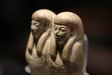 TURIN, İtalya - 14 Mayıs 2025 - Mısır müzesi dünyanın en önemli ikinci Mısır kolleksiyonu olarak kabul edilir. Huy ve Ipuy