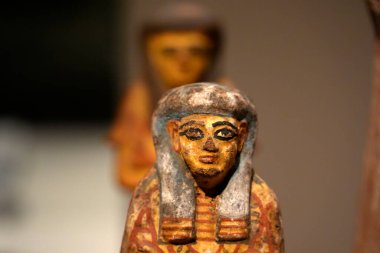 TURIN, İTALYA - 14 Mayıs 2025 - Mısır Müzesi dünyanın en önemli ikinci Mısır Koleksiyonu olarak kabul edilir..