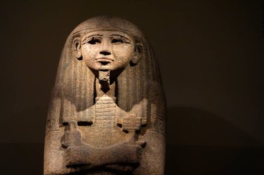 TURIN, İTALYA - 14 Mayıs 2025 - Mısır Müzesi dünyanın en önemli ikinci Mısır Koleksiyonu olarak kabul edilir..