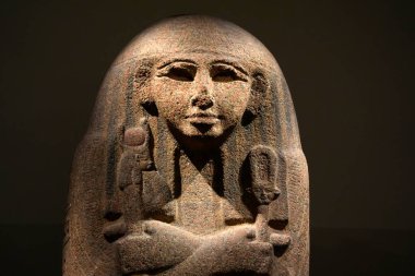 TURIN, İTALYA - 14 Mayıs 2025 - Mısır Müzesi dünyanın en önemli ikinci Mısır Koleksiyonu olarak kabul edilir..