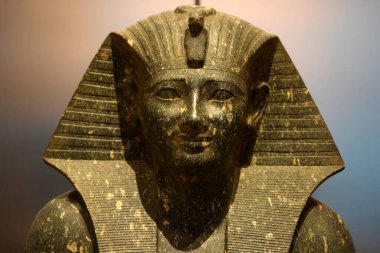 TURIN, İTALYA - 14 Mayıs 2025 - Mısır Müzesi dünyanın en önemli ikinci Mısır Koleksiyonu olarak kabul edilir..