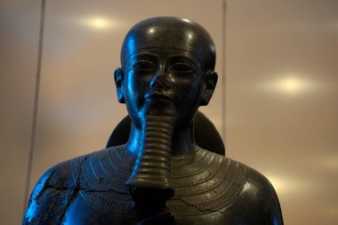 TURIN, İTALYA - 14 Mayıs 2025 - Mısır Müzesi dünyanın en önemli ikinci Mısır Koleksiyonu olarak kabul edilir..