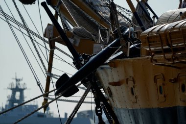 GENOA, İtalya - 11 Haziran 2025 - Denizde geçen yaklaşık iki yılın ardından, İtalyan Donanması 'nın eğitim gemisi Amerigo Vespucci 10 Haziran 2025' te Cenova 'ya döndü ve 5 kıtadaki 30' dan fazla ülkeye dokundu..