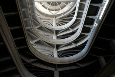 Turin lingotto eski endüstriyel yapı detayı