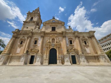 Ragusa Katedrali Barok Kilisesi Kubbesi Sicilya