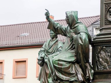 Solucan Gemany 'deki Martin Luther anıtı.