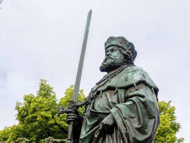 Solucan Gemany 'deki Martin Luther anıtı.