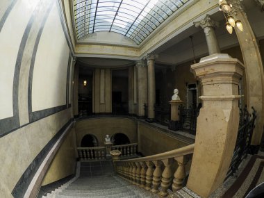 HEIDELBERG, GERMANY - 25 Mayıs 2025 - 1386 'da kurulan Ruperto Carola, günümüzün Almanya' sının en eski üniversitesi ve Avrupa 'nın önde gelen araştırma kurumlarından biridir.