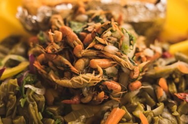 Meşhur ve geleneksel Meksika yemeği 