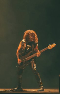 Portekizli grup Moonspell 'in Toluca, Meksika' daki konseri.