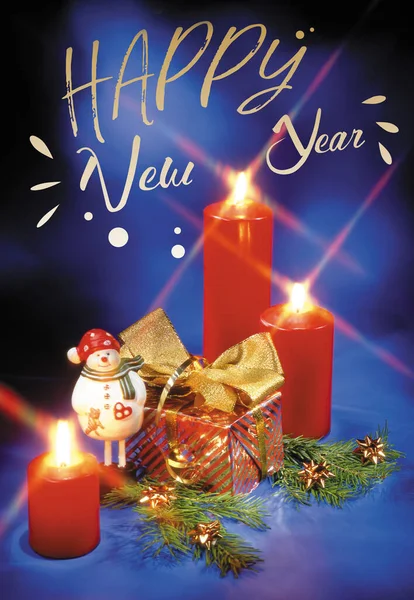 2023 Merry Christmas Happy New Year — Stock Photo, Image