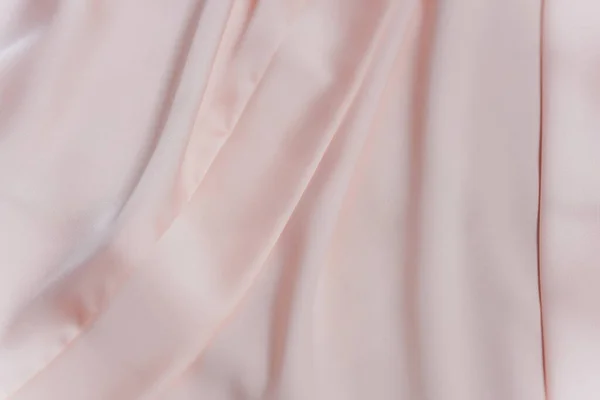 Λεπτομέρειες Ενός Ροζ Νυχτικού Χωρίς Άτομο Ραφές Μεταξωτό Γυναικείο Νυχτικό — Φωτογραφία Αρχείου