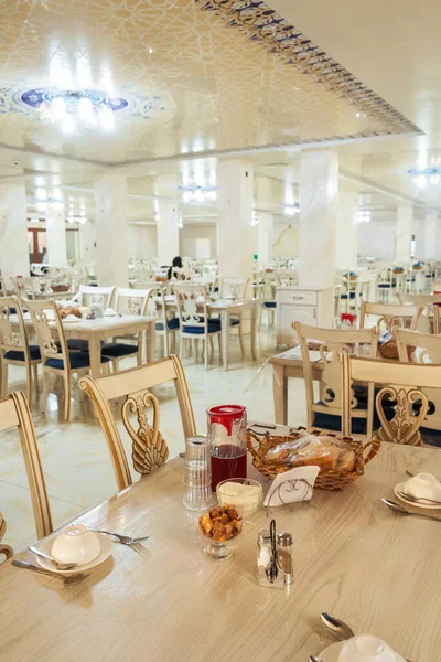소나토리움에있는 공간은 Shymkent 기관에서 식사를위한 — 스톡 사진