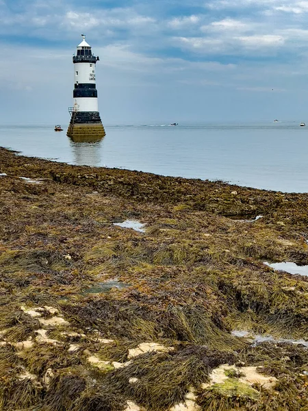 Far Penmon Lângă Beaumaris Insula Anglesey Coasta Țării Nord — Fotografie, imagine de stoc