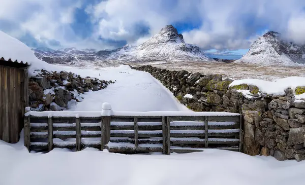Winter Snow Highlands Scotland Royalty Free Stock Photos