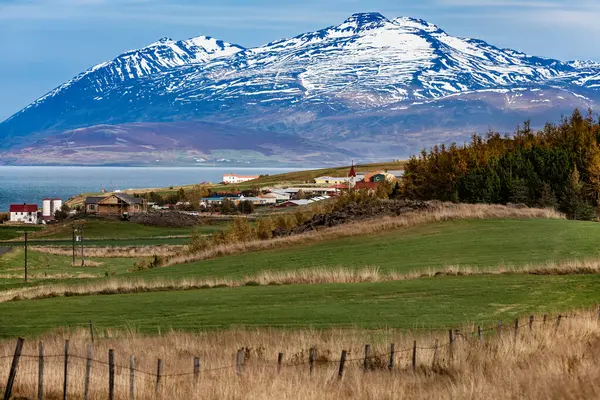Coastal Landscape North Coast Iceland Stock Photo