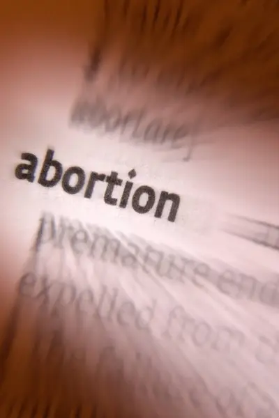 Aborto Interrupción Embarazo Por Extirpación Expulsión Embrión Feto Aborto Que —  Fotos de Stock