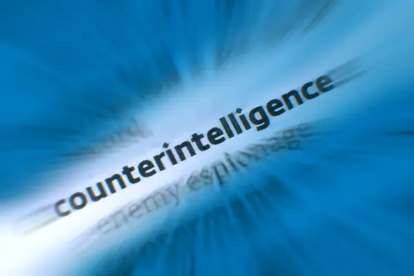 Counterintelligence Counterespionage Any Activity Aimed Protecting Agency Intelligence Program Enemy Imagens Royalty-Free