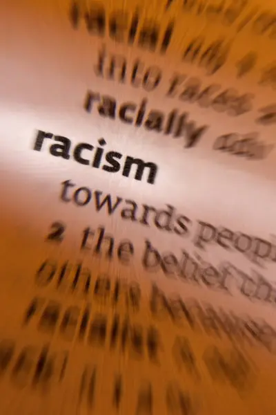 Расизм Дискримінація Упередження Щодо Людей Основі Раси Етнічної Приналежності Ліцензійні Стокові Фото