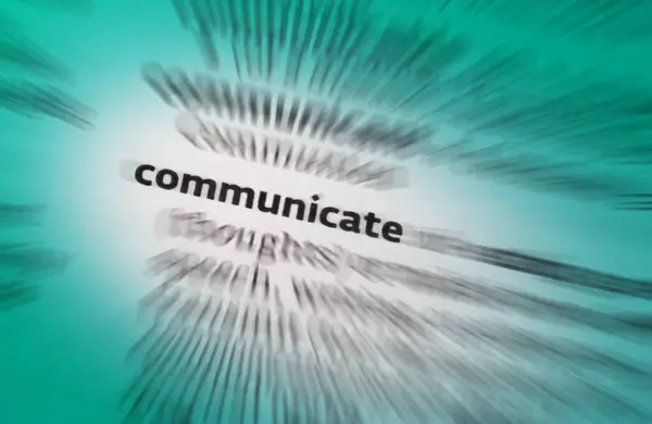 Communicate Share Exchange Information News Ideas — Stock Photo, Image