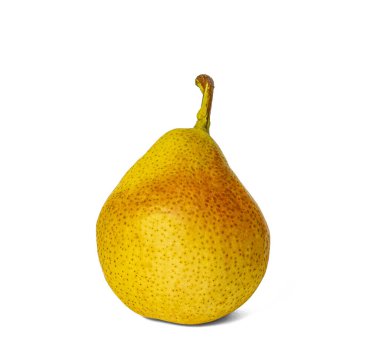 Beyaz arka planda izole edilmiş olgun armut. Yüksek kalite fotoğraf